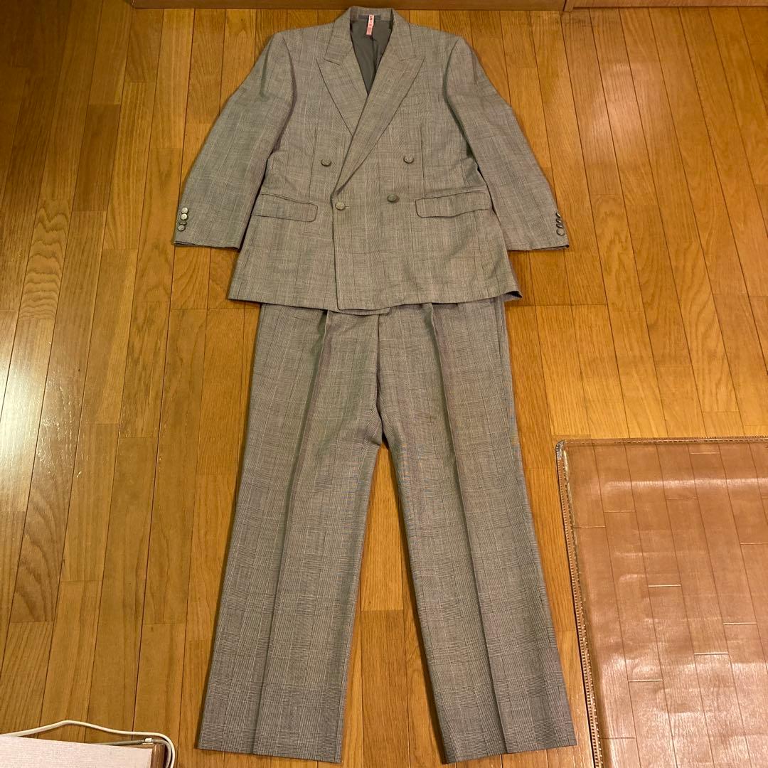 90s OLD Burberry オールドバーバリー スーツ セットアップ XL