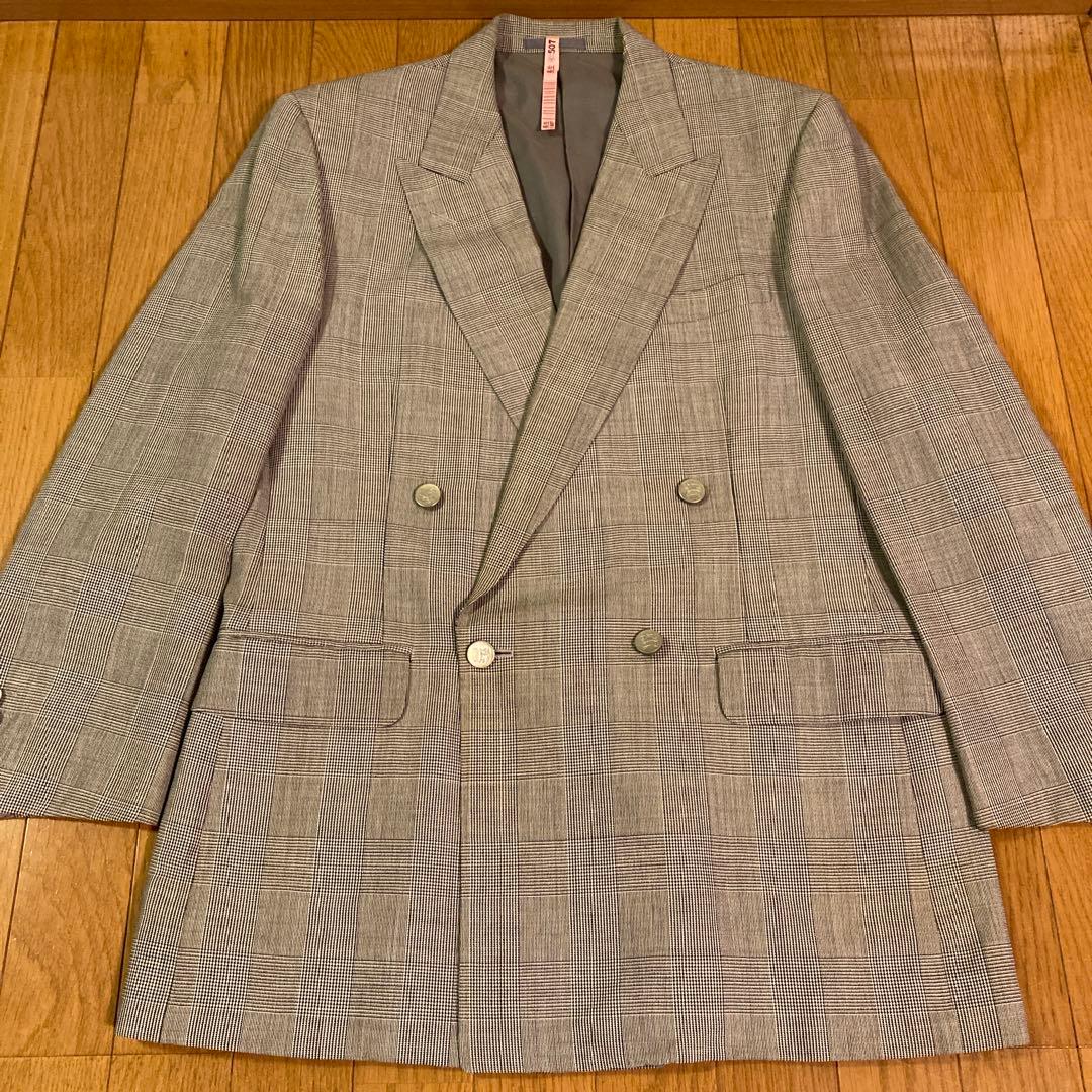 90s OLD Burberry オールドバーバリー スーツ セットアップ XL