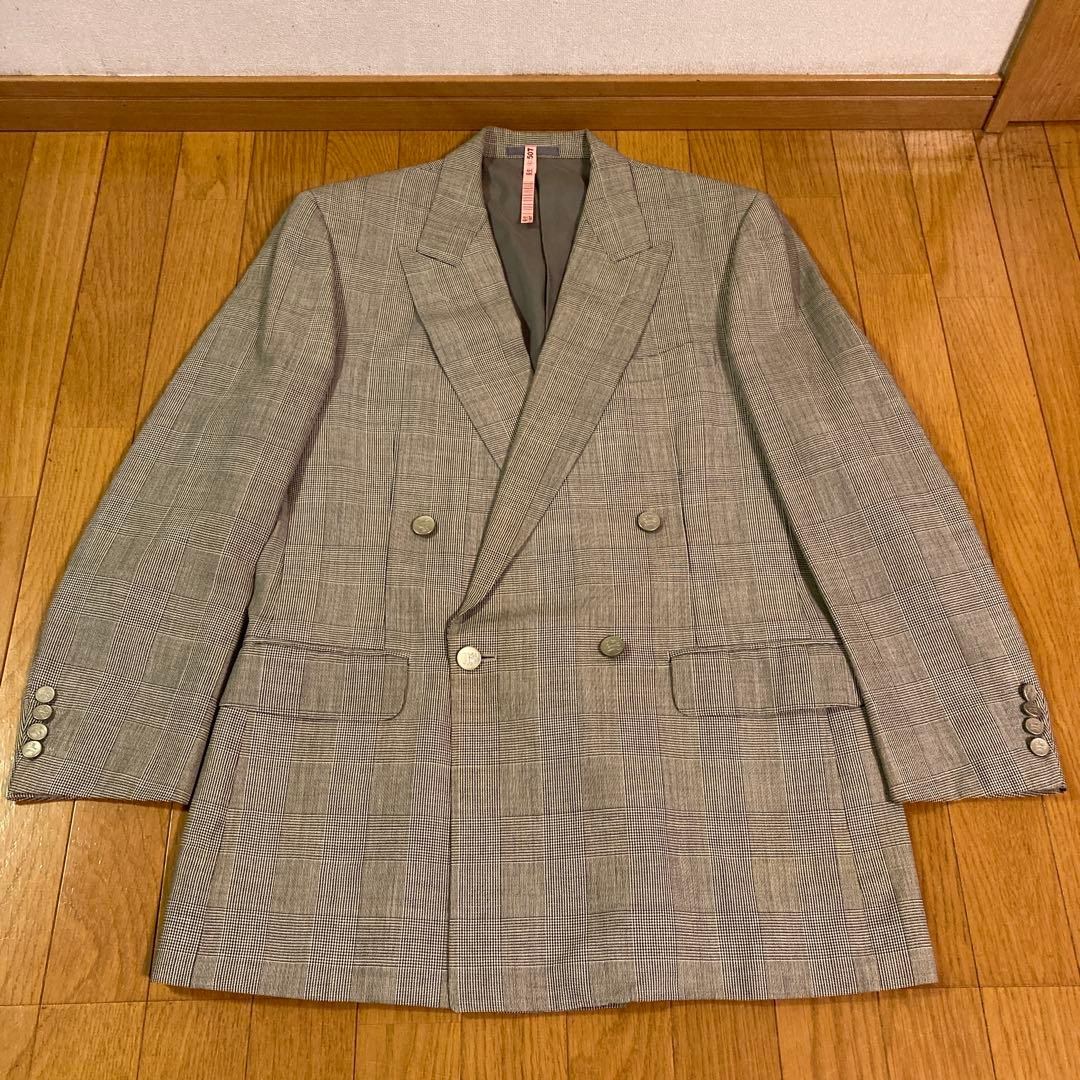 90s OLD Burberry オールドバーバリー スーツ セットアップ XL