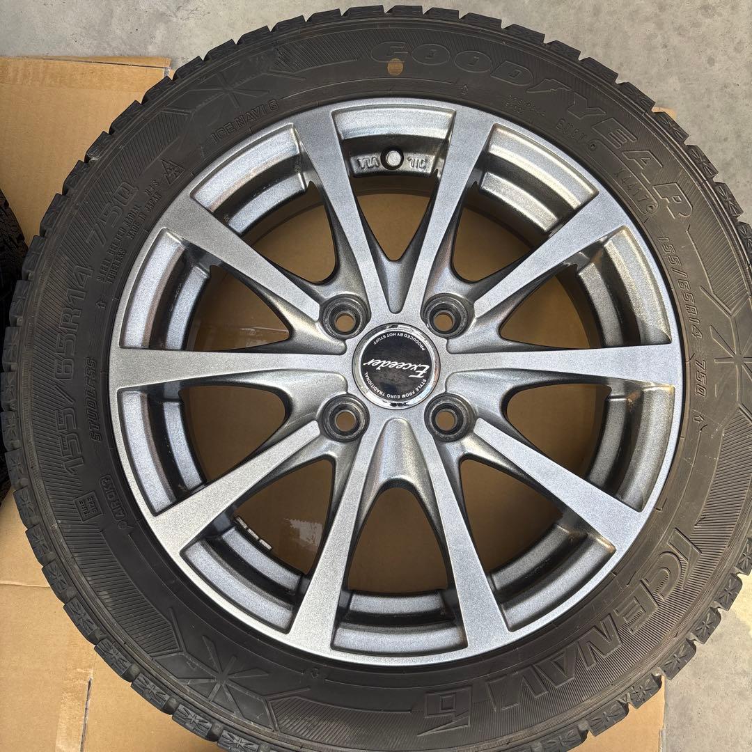 Exceeder ICE NAVI 6 14インチタイヤセット