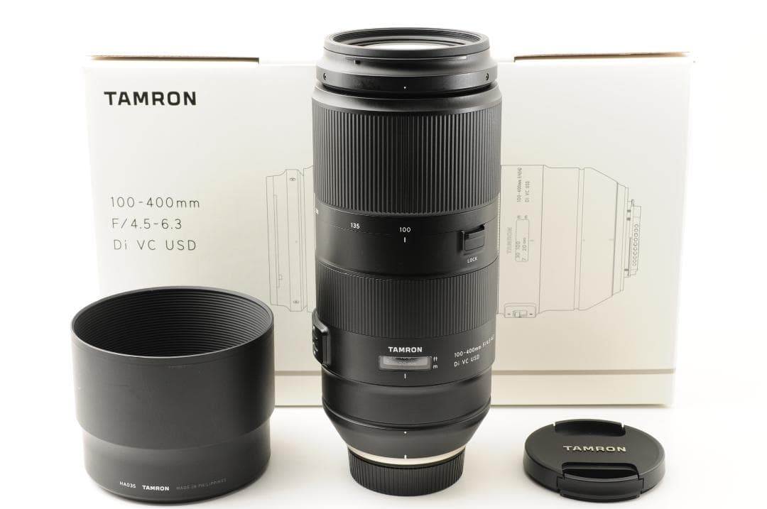 【美品】タムロン TAMRON 100-400mm F4.5-6.3 Di VC