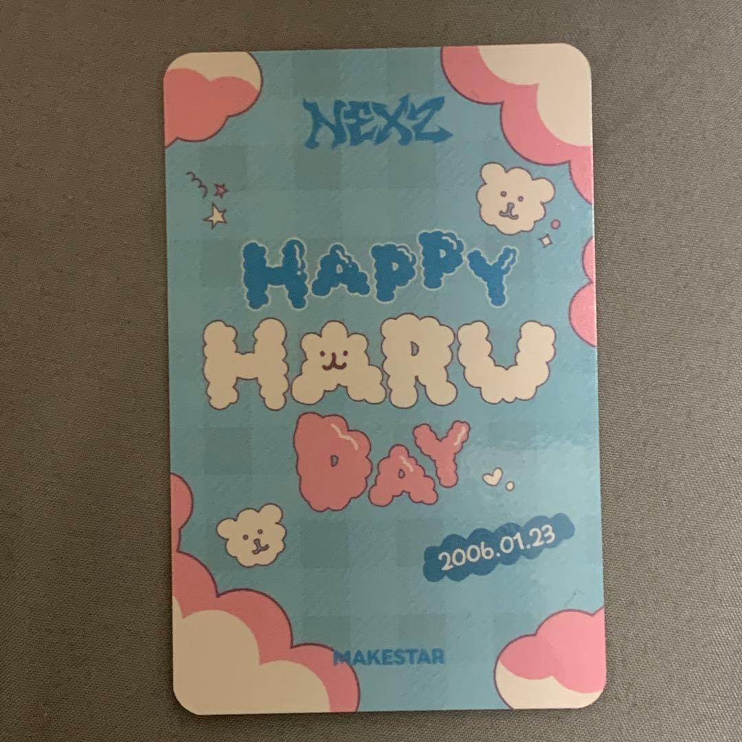 NEXZ ハル　誕生日　当選トレカ　ソゴン　ユウ　ヒュイ1/11 メクス　mak