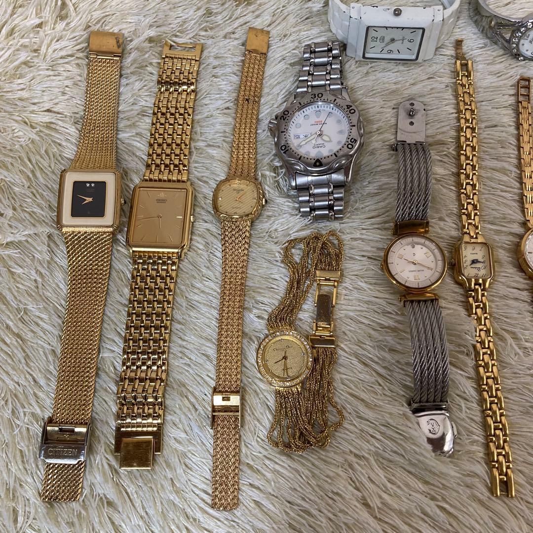 【まとめ】腕時計セット レディース メンズ ジャンクSEICO シャリオール他