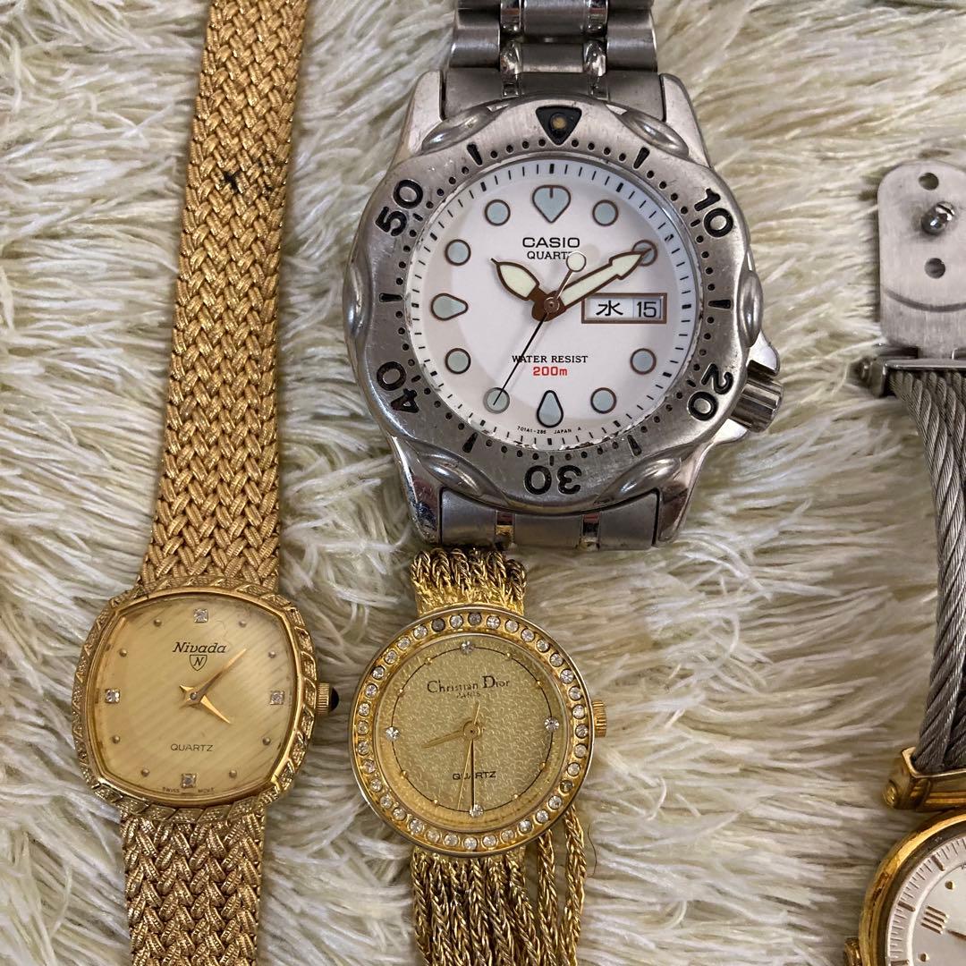 【まとめ】腕時計セット レディース メンズ ジャンクSEICO シャリオール他