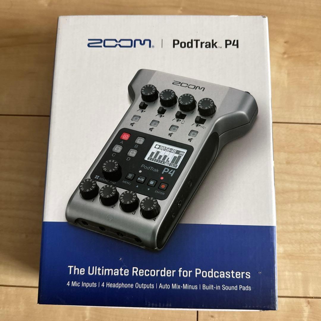 美品 Zoom PodTrak P4 本体