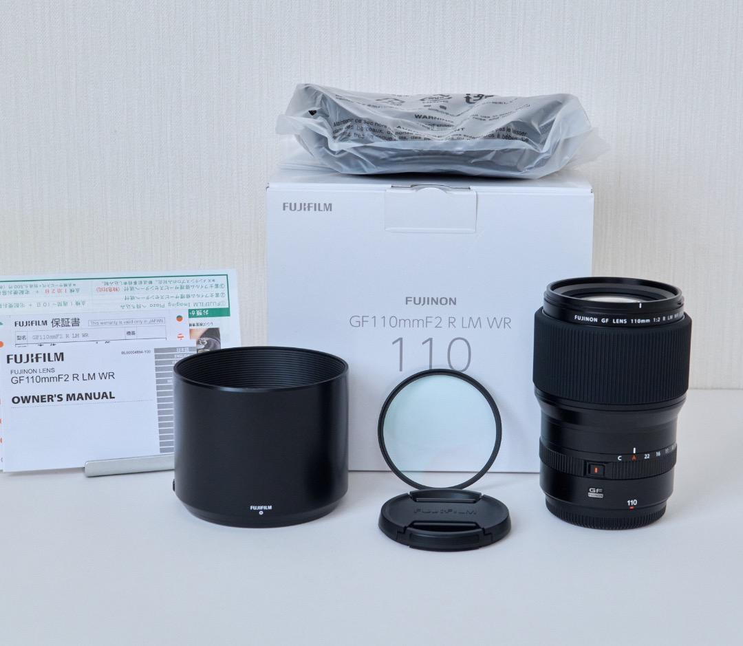 超美品★ フジノンレンズ GF110mm F2 R LM WR