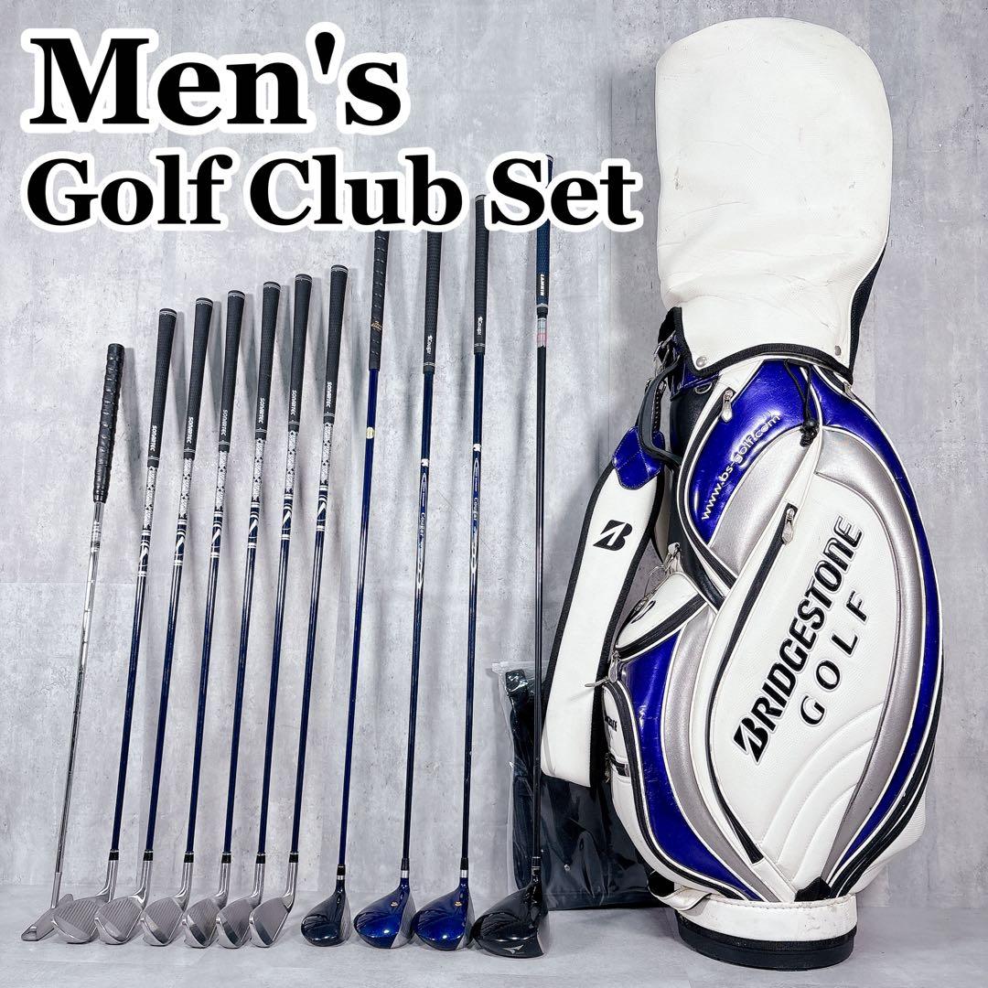 V940 ブリヂストン 他 ゴルフクラブ メンズ フルセット 12点 初心者