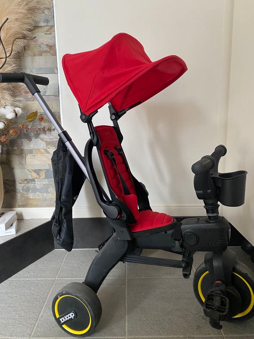 即発送【美品】doona Liki Trike ドゥーナ　リキトライク【レッド】