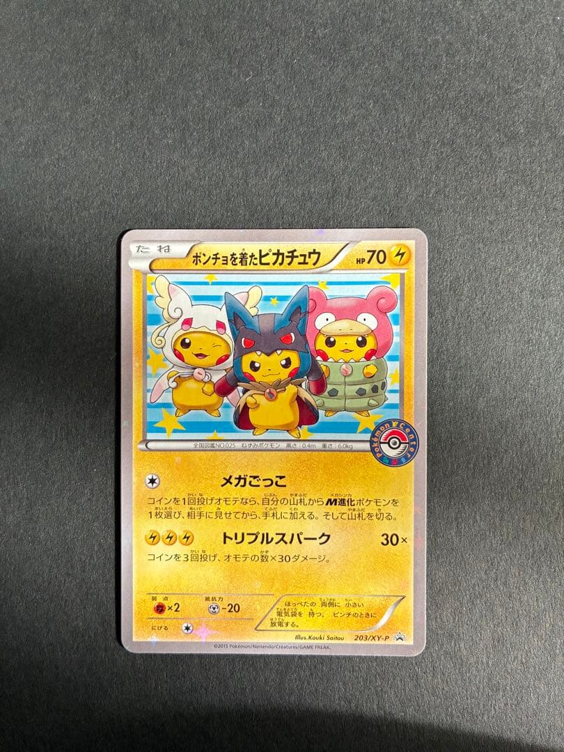 ポンチョを着たピカチュウ みく@ぷろふ確認お願いします専用