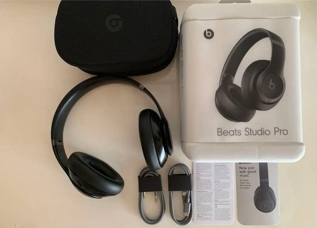 Beats Studio Pro ワイヤレスヘッドホン ブラック【動作確認済】