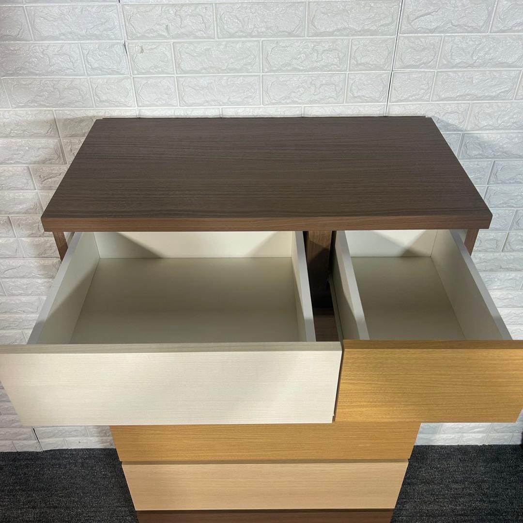 ニトリ ハイチェスト カレナ KAREN-80HC 箪笥 衣類収納 B028