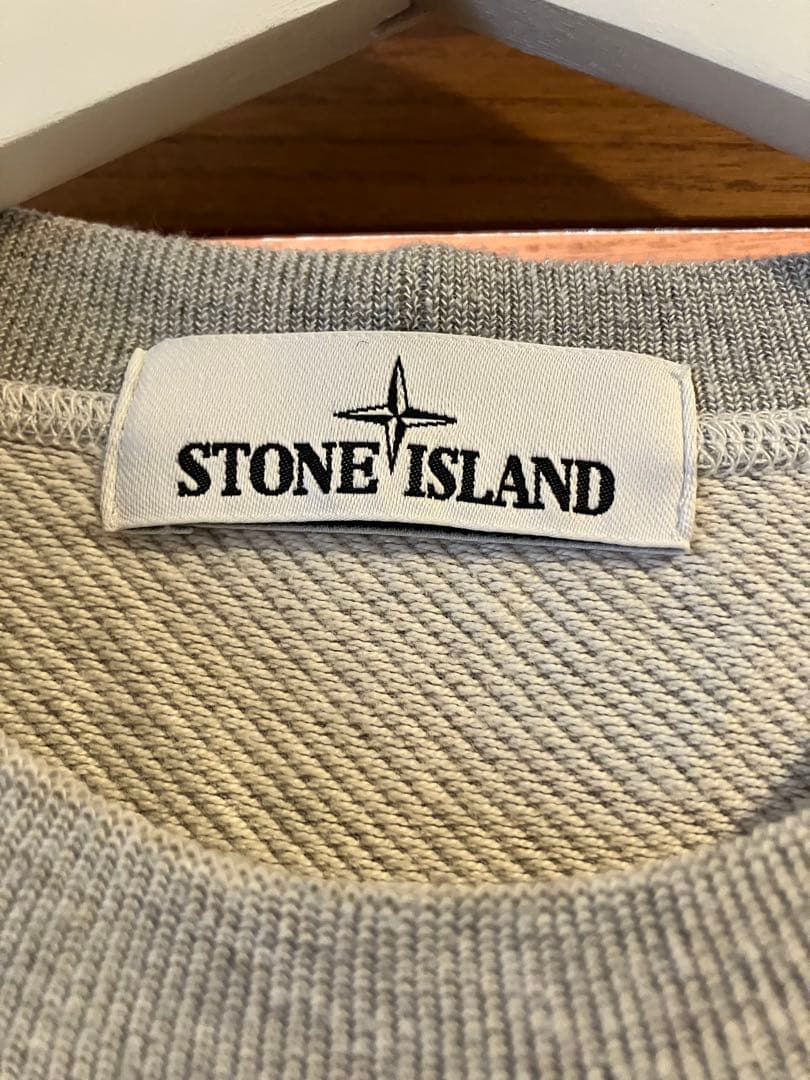 STONE  Sサイズ ライトグレー スウェット
