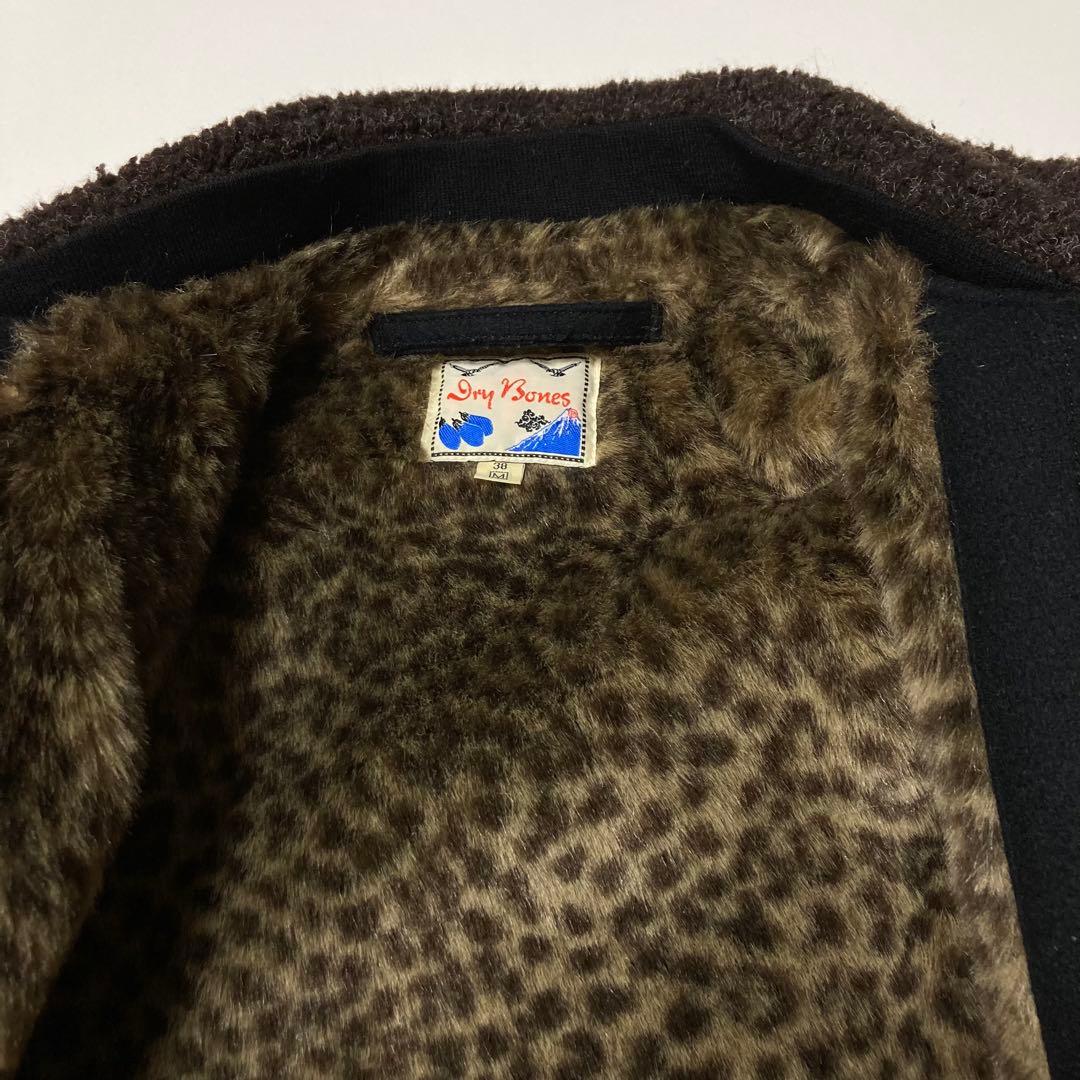 ジャケット・アウター Dry Bones N-1 Leather Combination Jacket