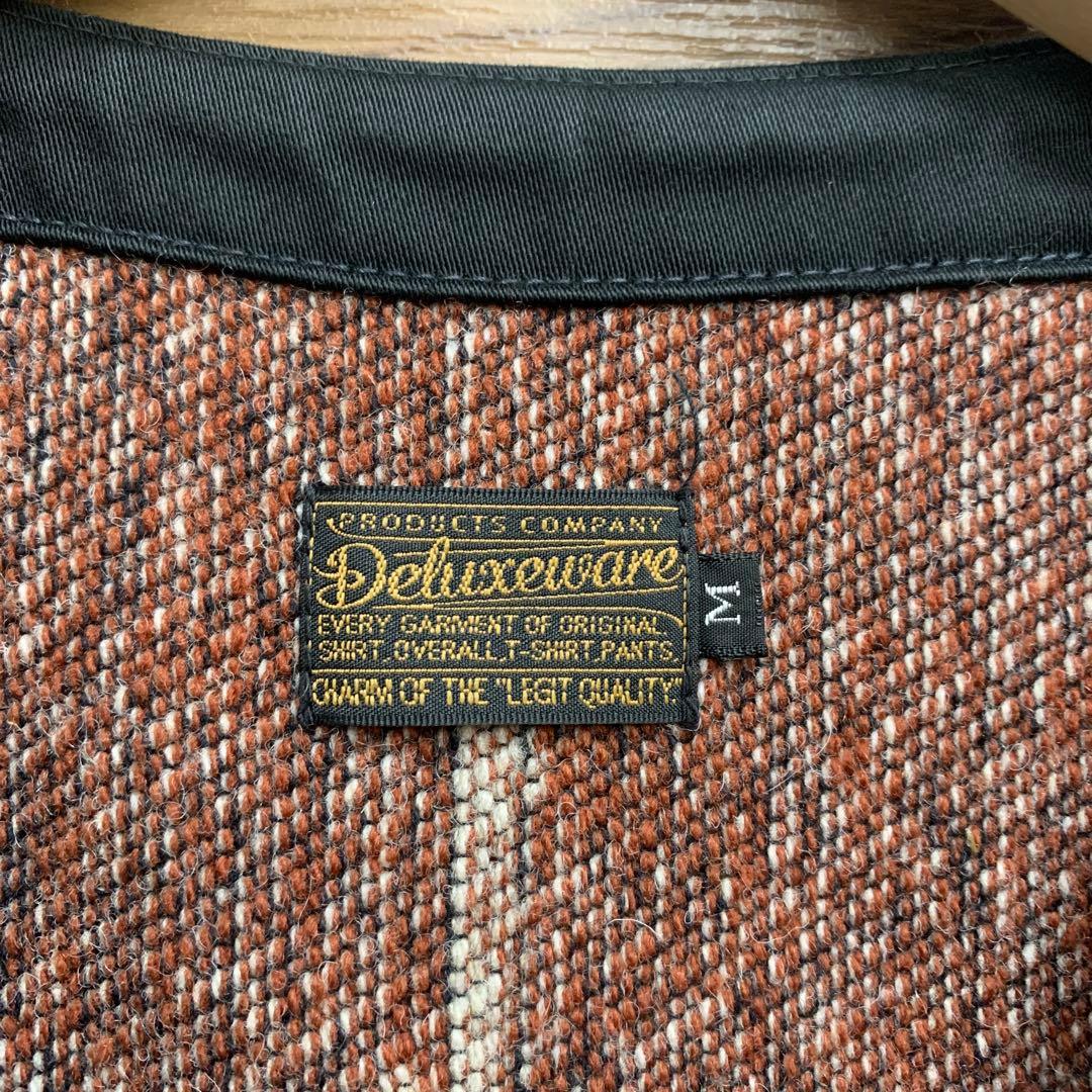 中古 DELUXEWARE ウールブランケット ネイティブ ベスト チマヨ