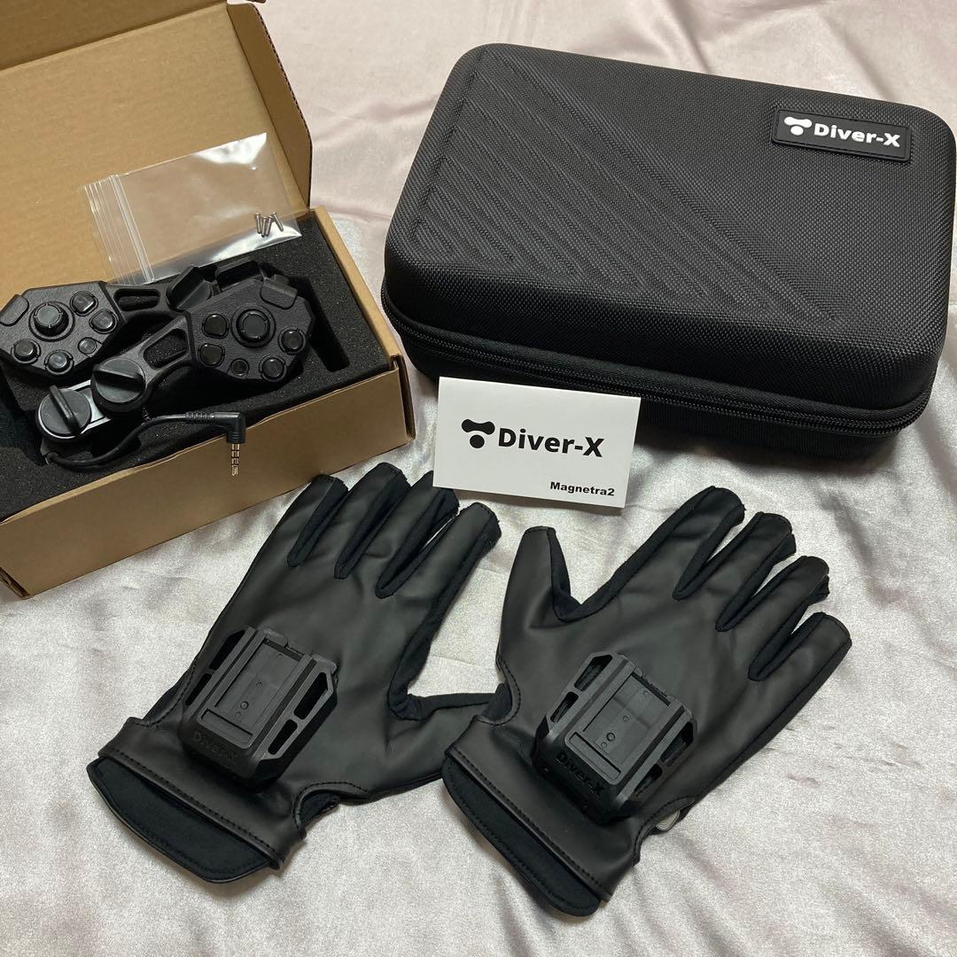 ContactGlove2 + Magnetra2 M/ブラック Diver-X