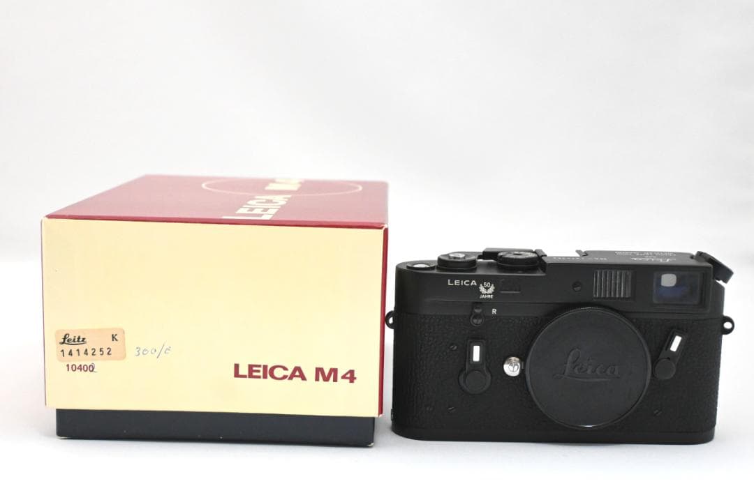 Leica M4 50周年 50jahre ブラッククローム 箱 カメラケース