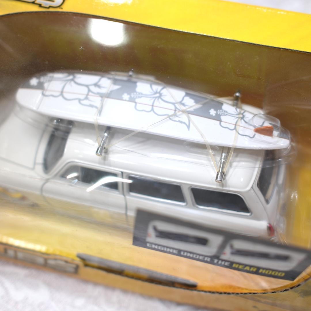 【未使用】JadaToys製VWミニカー1:24 サーフボードつき