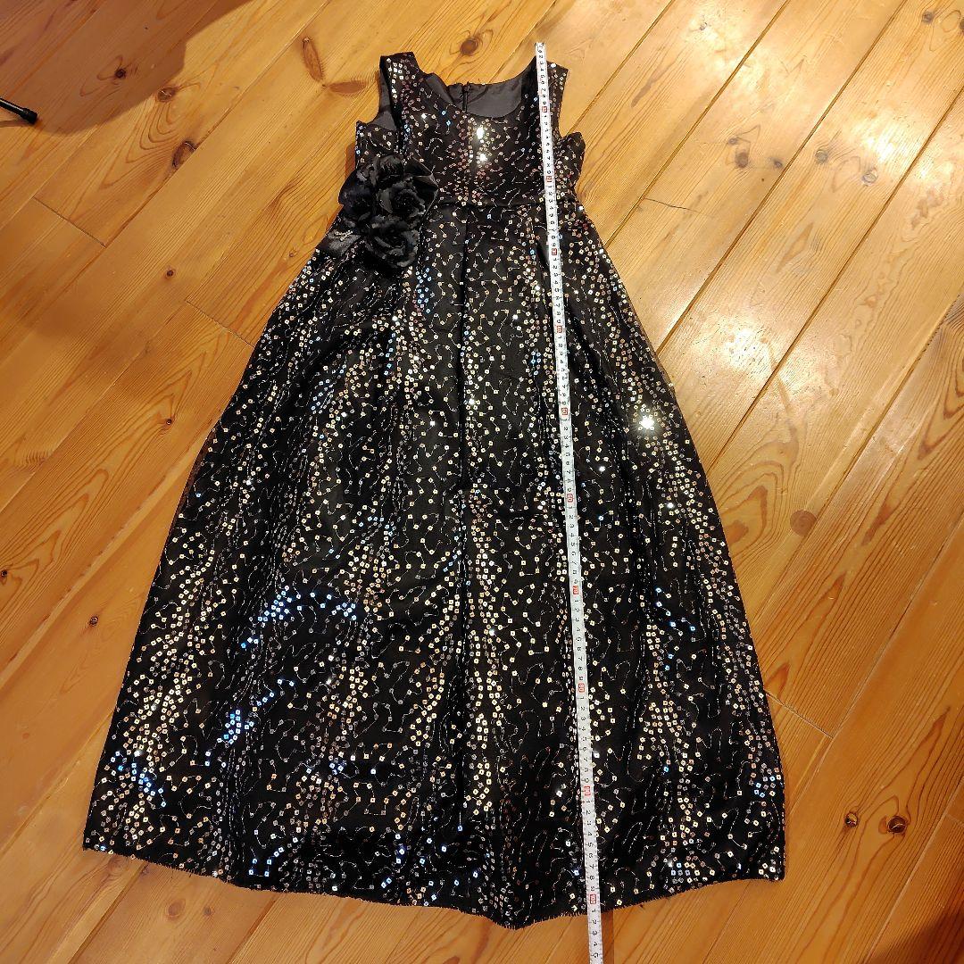 120cm　豪華♡スパンコールが上品に輝くドレス
