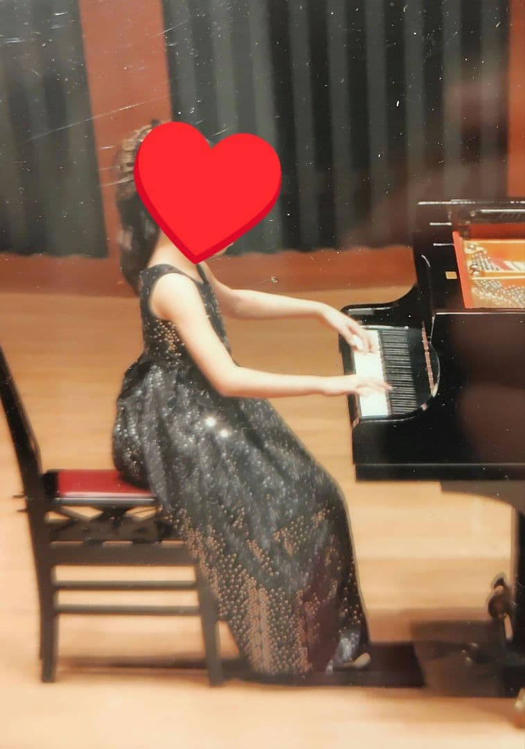 120cm　豪華♡スパンコールが上品に輝くドレス