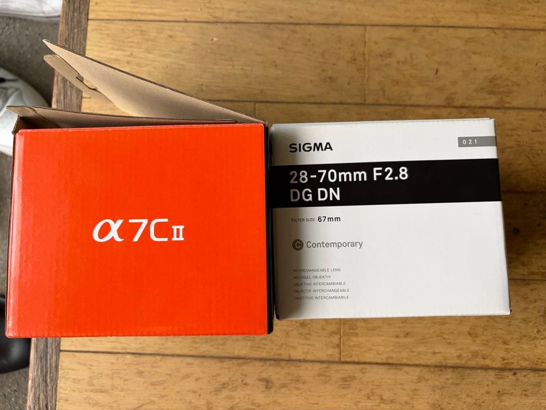 Sony α7C II ミラーレス一眼 本体　SIGMAレンズ付き
