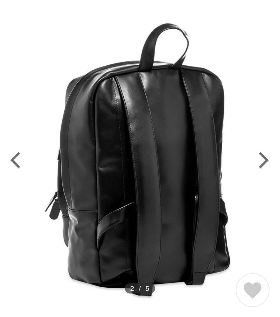 コモンプロジェクト ブラックレザーバックパック