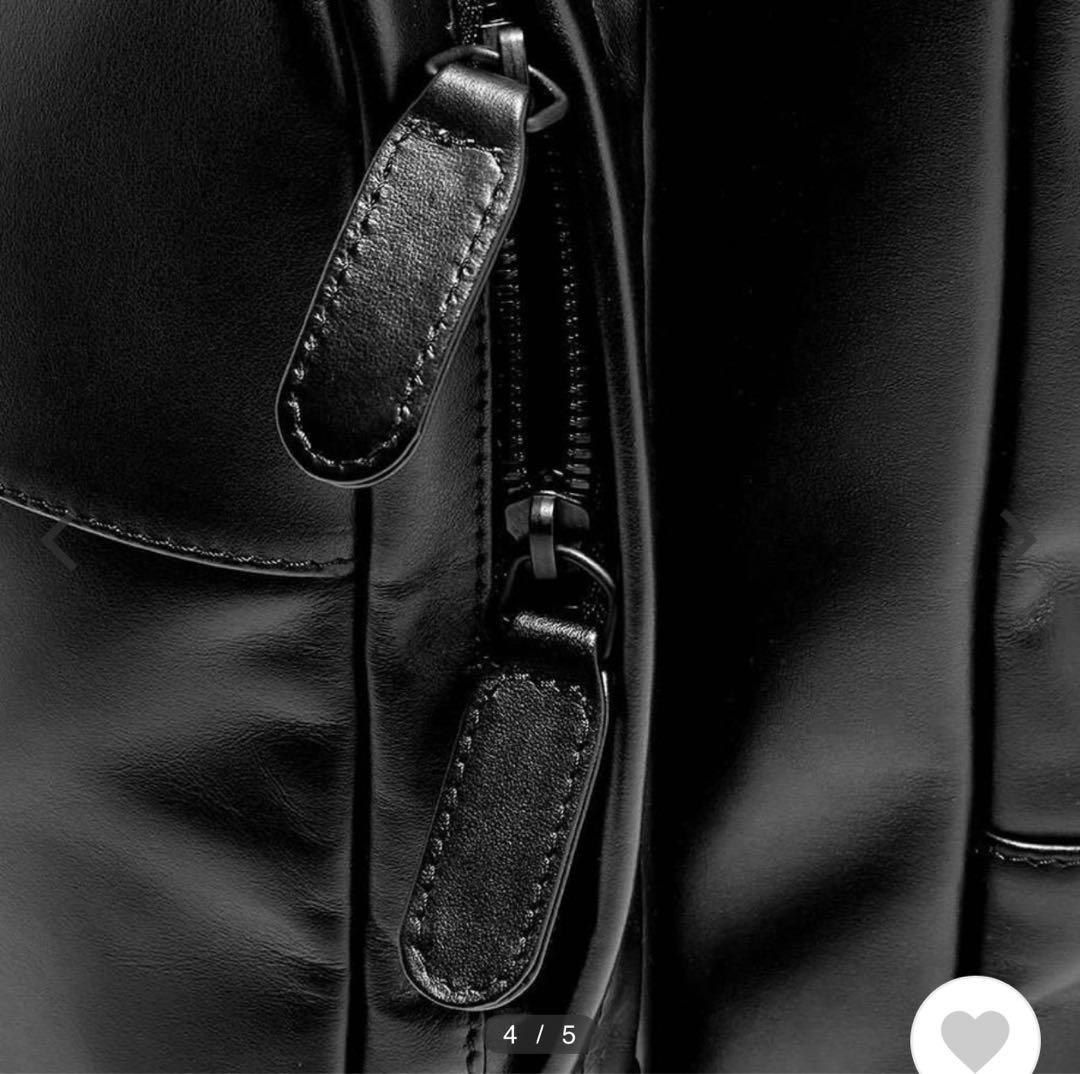 コモンプロジェクト ブラックレザーバックパック