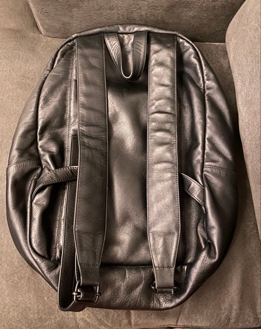 コモンプロジェクト ブラックレザーバックパック