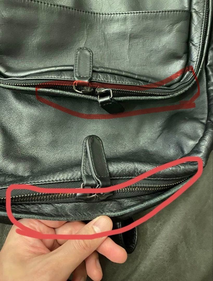 コモンプロジェクト ブラックレザーバックパック