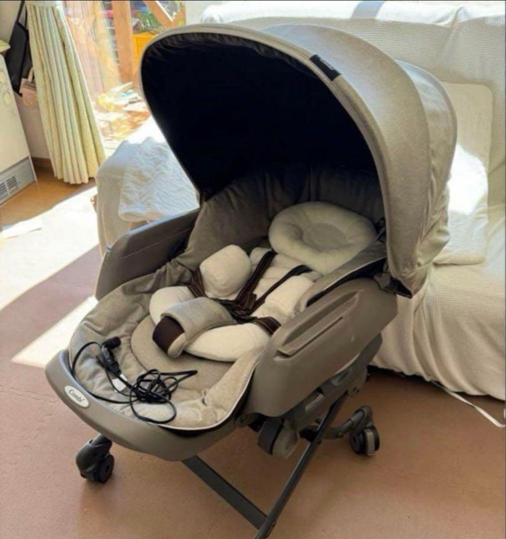 付属品欠品なし　コンビ　ネムリラ AUTO SWING BEDi EG