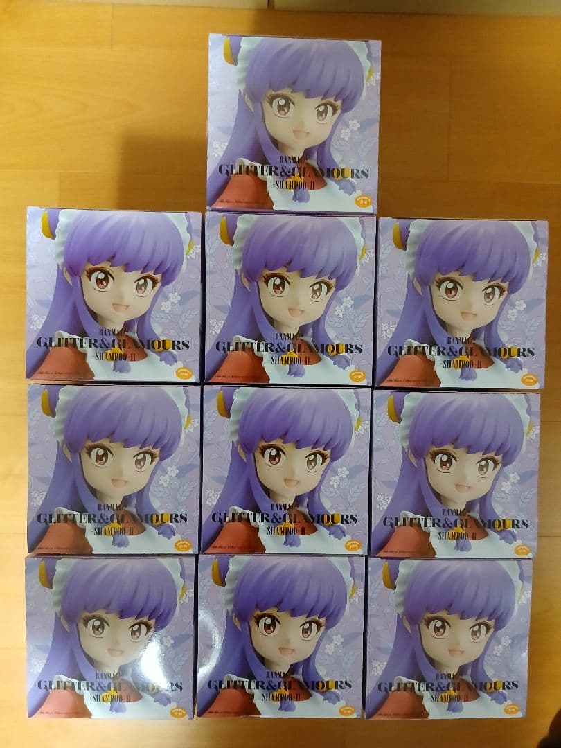 らんま1/2 GLITTER&GLAMOURS シャンプーⅡ 10体セット