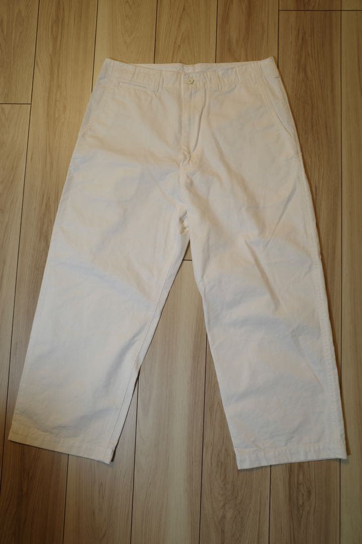 COMME des GARCONS HOMME コムデギャルソン　パンツホワイト