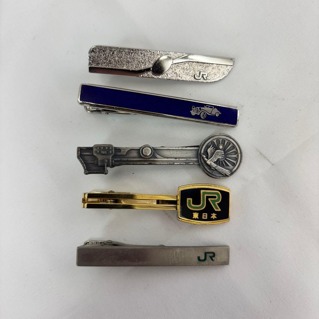 JR 列車デザイン ネクタイピンセット 鉄道 多色