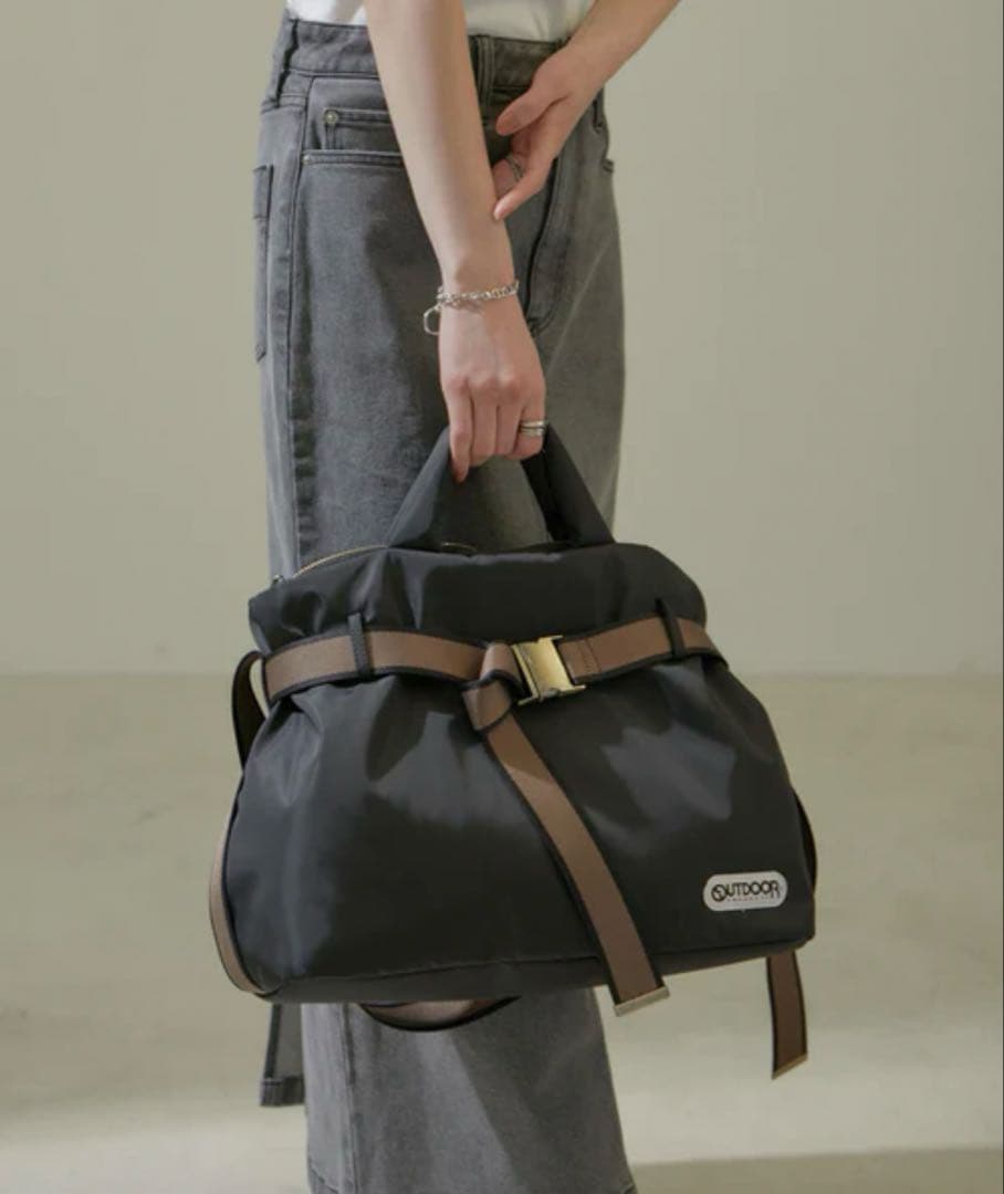 【OUTDOOR PRODUCTS for SALON】別注2WAY横型トート