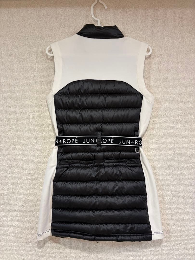 JUN&ROPE’ ジュンアンドロペレディース ダウンワンピース　S ブラック
