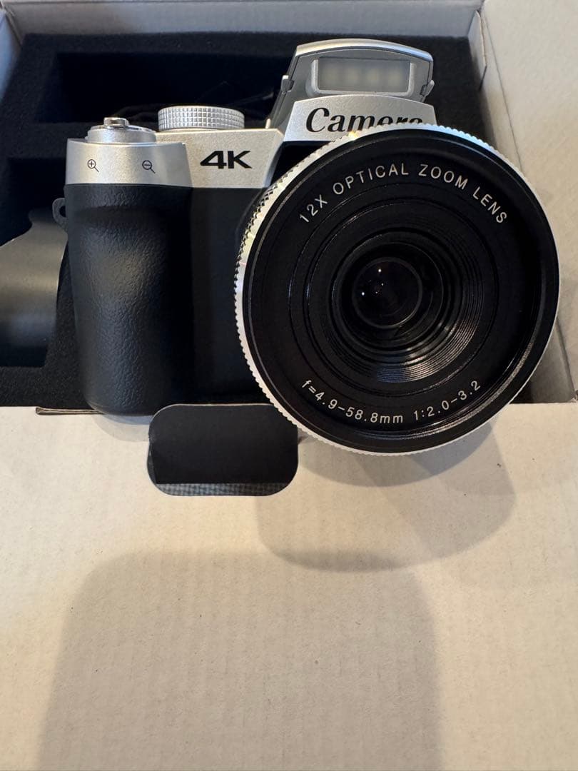 12倍光学ズーム　デジタルカメラ 7500万画素デジカメ