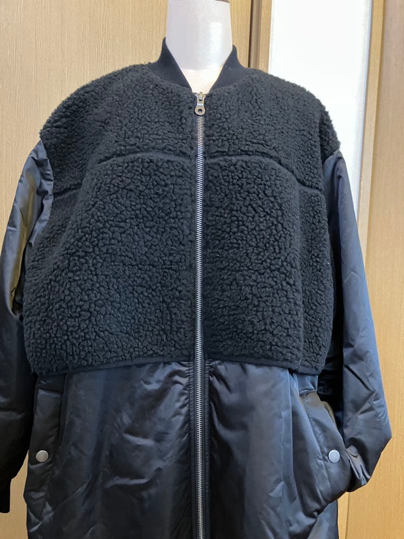 最終値下げ新品Dignite collier ディニテコリエのMA1ボアコート