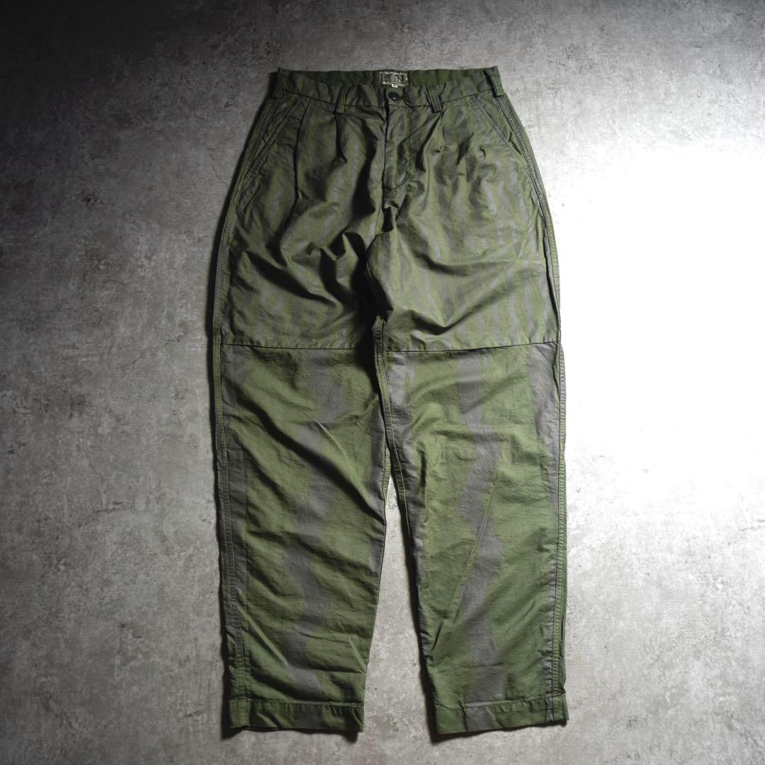 CAVEMPT tiger stripe camo pants ツータック 裏原