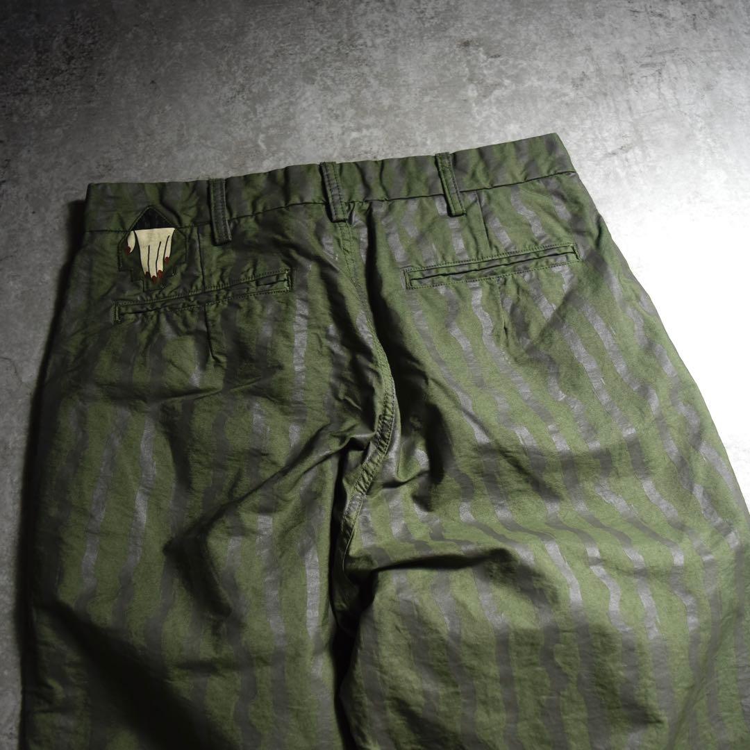 CAVEMPT tiger stripe camo pants ツータック 裏原