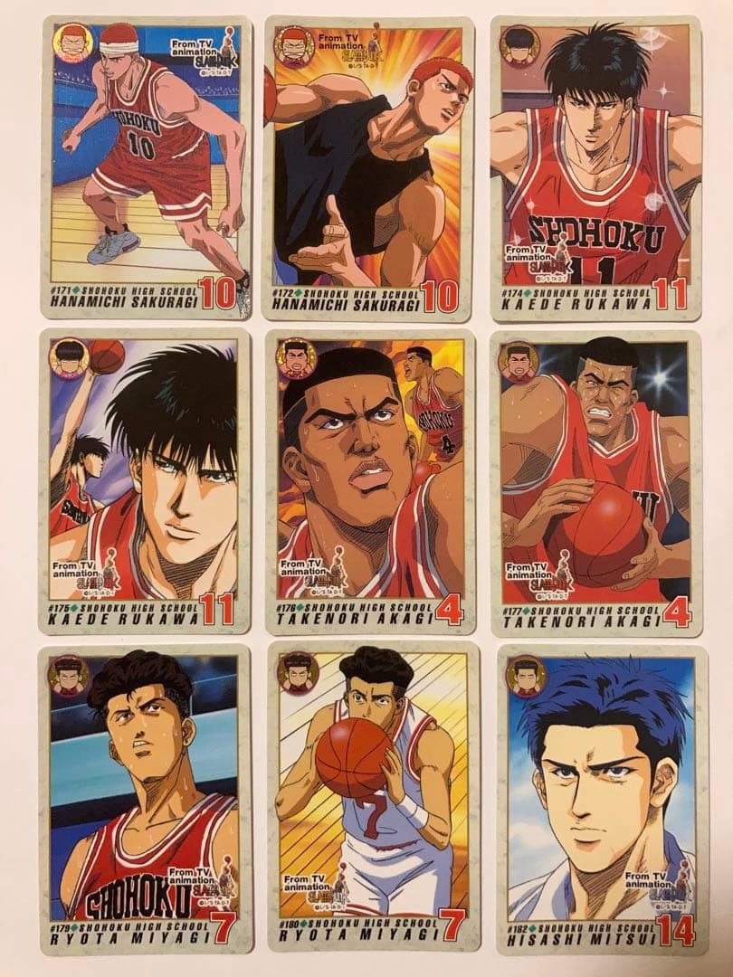 美品 スラムダンク カードダス 本弾 第5弾 ３９枚セット