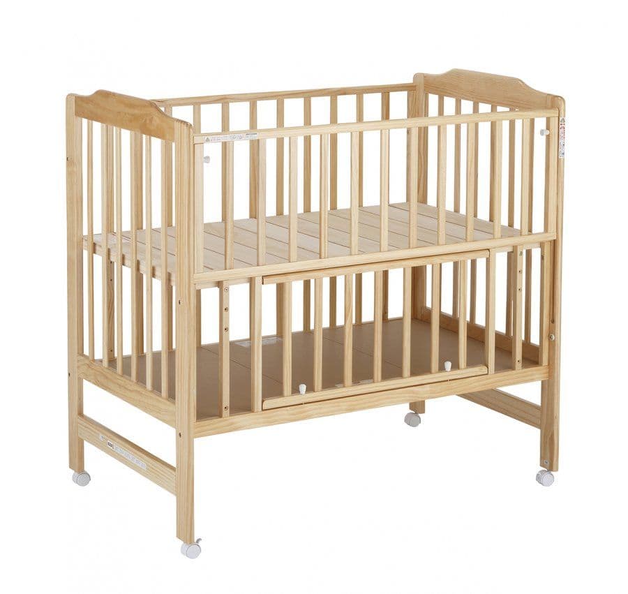 カトージ ハイシート ベビーベッド レギュラーサイズ 120×70 ※おまけ付き