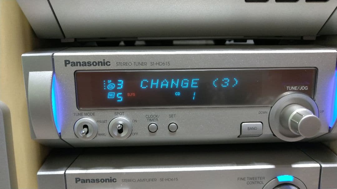 秀器！Panasonic CDコンポ SE-HD615他5CD-リモコン取説付き