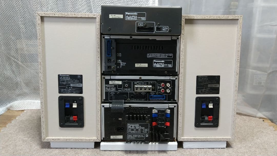 秀器！Panasonic CDコンポ SE-HD615他5CD-リモコン取説付き