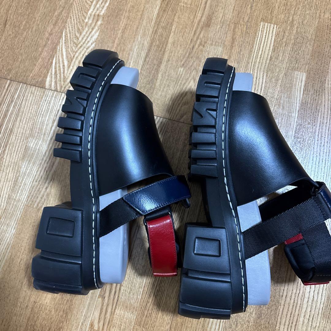 新品　UN3D.(アンスリード)ソールボリュームサンダル　38(24〜24.5)