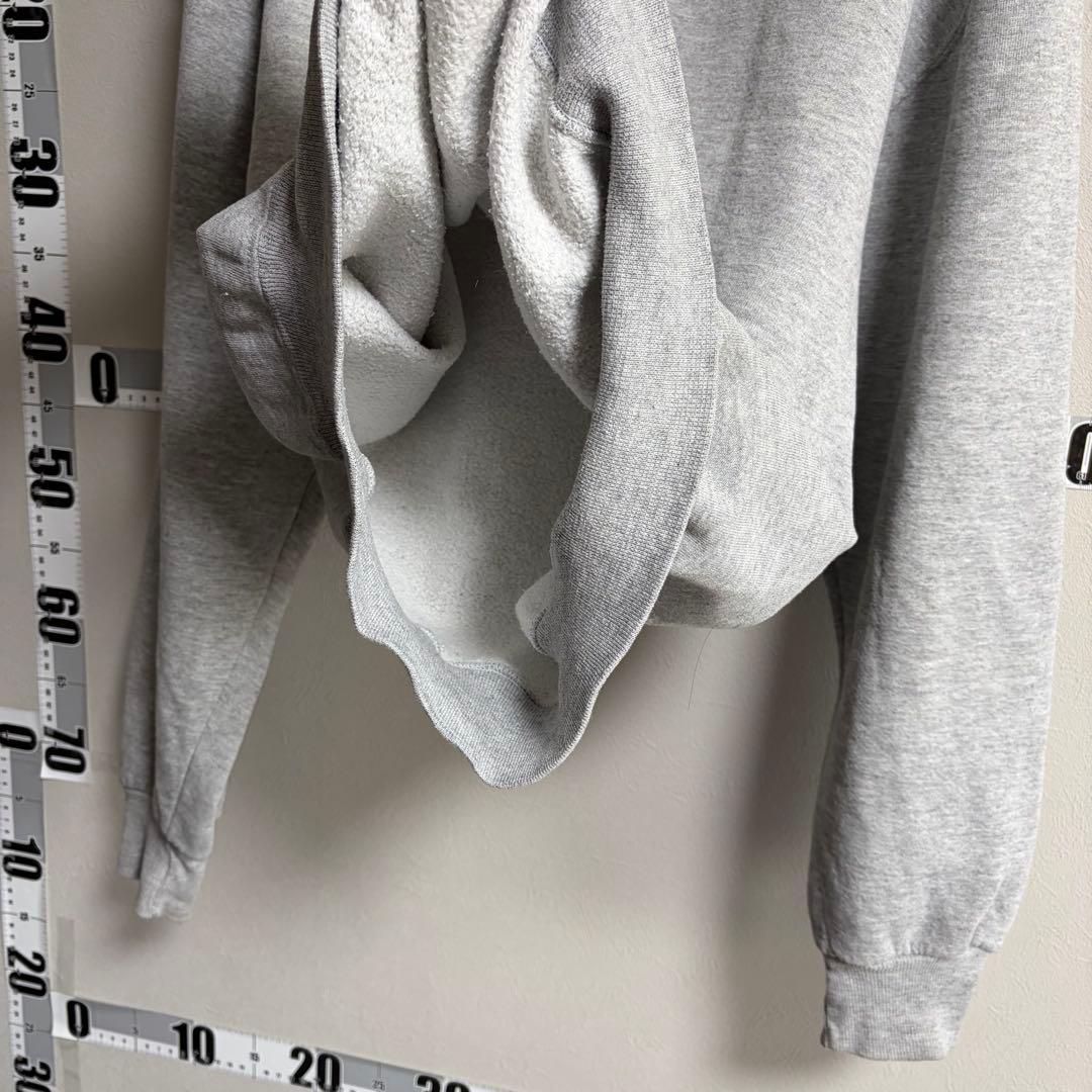 90s USA製 ラッセルアスレチック スウェット 無地 Vガゼット M グレー