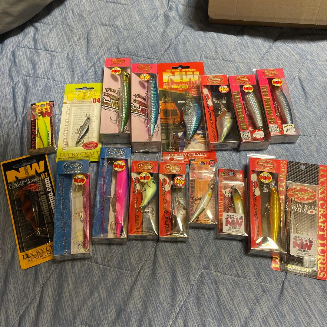 LUCKY CRAFT ミノー・プラグ nw セット