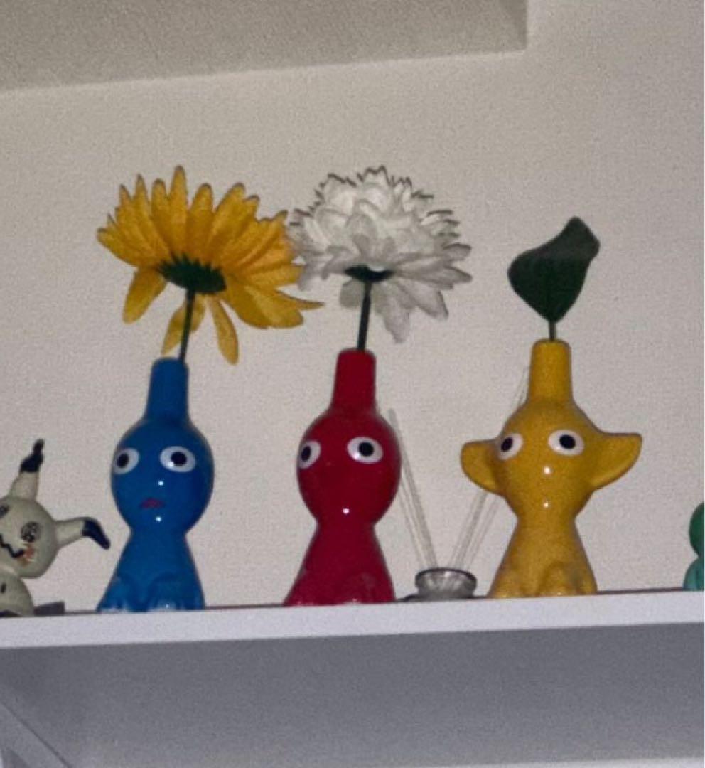 ピクミン型 花瓶 3点セット