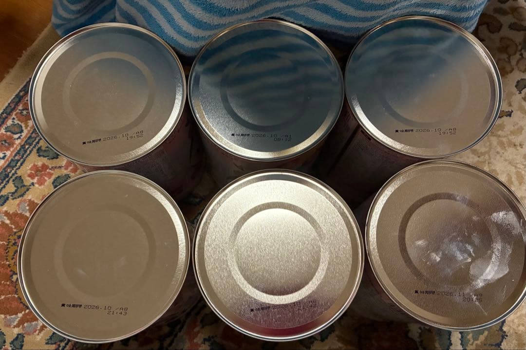 和光堂 レーベンスミルク はいはい（大缶）810g 6缶