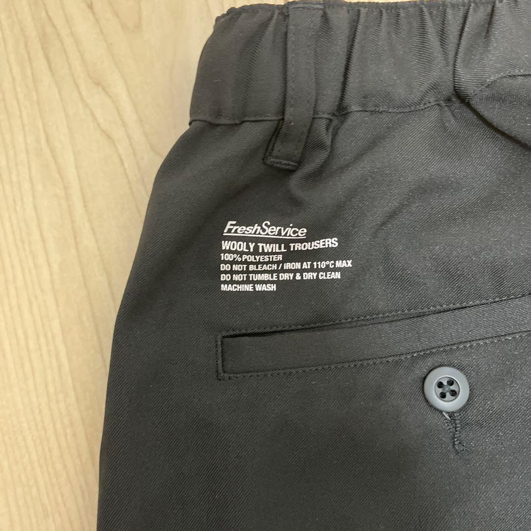 パンツ WOOLY TWILL TROUSERS