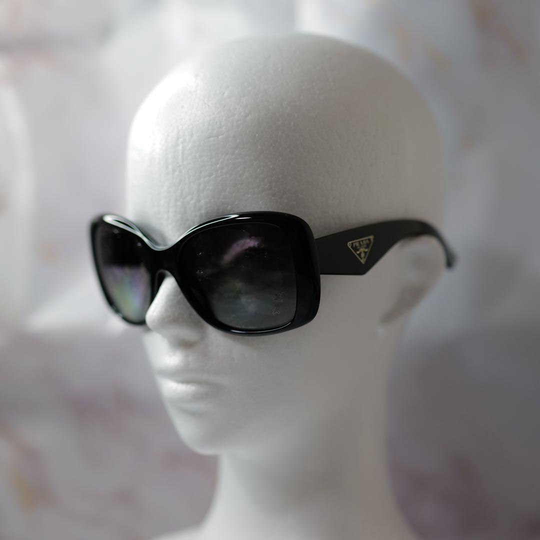PRADA プラダ メタルロゴ Y2K サングラス ケース付き レンズ交換前提
