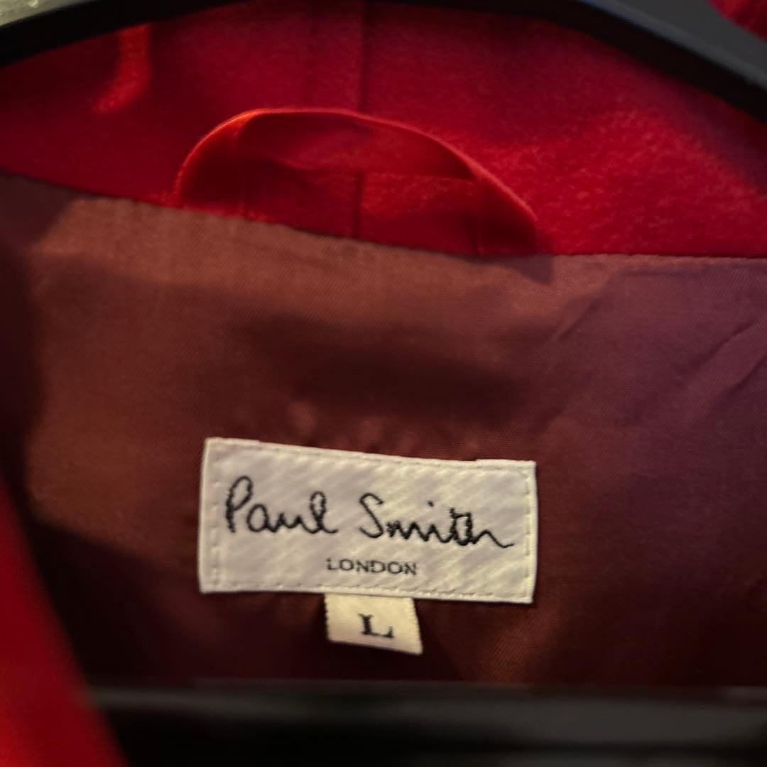 Paul Smith レッド ダッフルコート Lサイズ